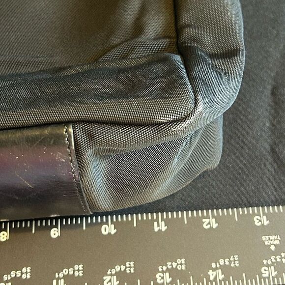 Gucci Diana Cloth & Leather Bamboo Black Women's Bag Excellent Condition - Picture 6 of 16